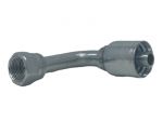 L90FFS7 - Long 90 Female ORFS - Maverick 7 Series Crimp Fitting